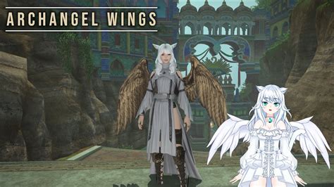 For those who go gaga for gold. . Archangel wings ffxiv